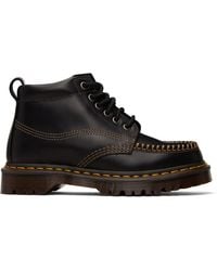Dr. Martens - Lowell Chukka Moc Toe Leather Ankle Boots - Lyst