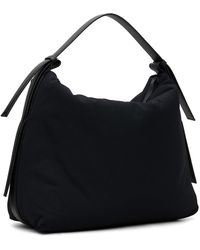 Studio Nicholson ブラック レザー Shiboru バッグ ブラック | Lyst