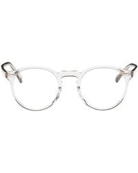 Oliver Peoples - グレー Gregory Peck メガネ - Lyst