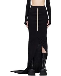 Rick Owens - Moncler + Adjustable Maxi Skirt - Lyst