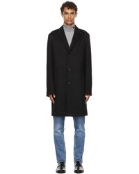 hugo migor wool blend coat