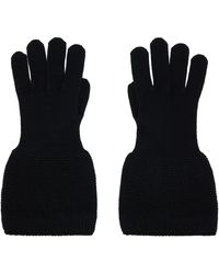 Yohji Yamamoto - Knitted Cuffs Gloves - Lyst