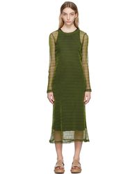 Song For The Mute - Crewneck Midi Dress - Lyst