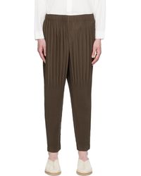 Homme Plissé Issey Miyake - Monthly Color April Trousers - Lyst