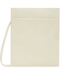 The Row - Off-white Large Pocket Pouch - Lyst