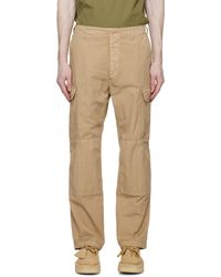 President's - Tan Embroide Cargo Pants - Lyst