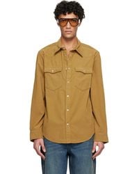 Isabel Marant - Tan Vasco Shirt - Lyst