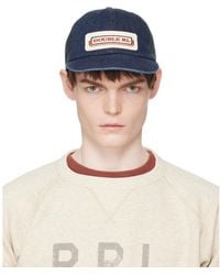 RRL - Logo-Patch Denim Trucker Cap - Lyst