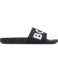 BOSS - Large Logo Detail Slides - Lyst