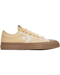 Converse - Baskets Basses Star Player 76 Jaunes - Lyst