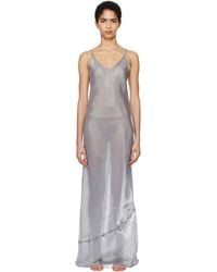 Skims - Liquid Organza Cami Long Maxi Dress - Lyst