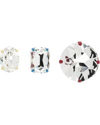 Marni - Crystal Brooch Set - Lyst