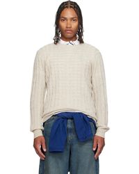 Polo Ralph Lauren - 'The Iconic Cable-Knit' Cashmere Sweater - Lyst