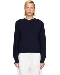 Rohe - Statement Shoulder Crewneck Sweater - Lyst