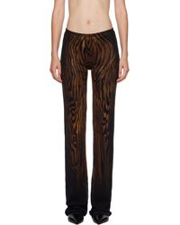 Jean Paul Gaultier - ブラック＆ブラウン 'The Wood' ラウンジパンツ - Lyst
