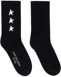 Golden Goose - Black Star Socks - Lyst
