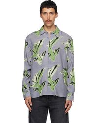 Paul Smith - 'Le Peche Fish' Print Viscose Shirt - Lyst