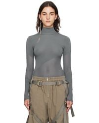 Dion Lee - Blue Helix Sweater - Lyst