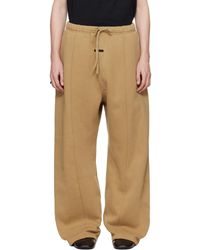 Fear Of God - Tan Signature Lounge Sweatpants - Lyst