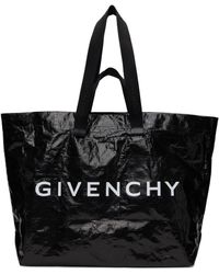 Givenchy - Cabas surdimensionné noir à logo g - Lyst
