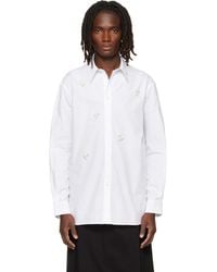 Simone Rocha - Turbo Beaded Easy Shirt - Lyst