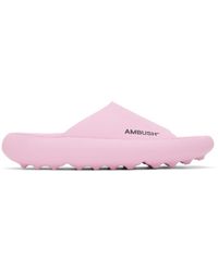 Ambush - Pink Slider Sandals - Lyst