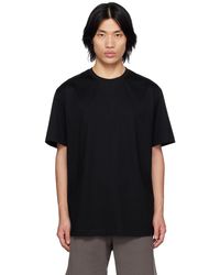 WOOYOUNGMI - Black Printed T-shirt - Lyst