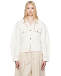 Jacquemus - オフホワイト La Croisière 'The Denim De-Nîmes' デニムジャケット - Lyst