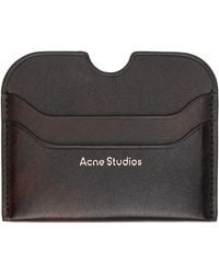 Acne Studios - Leather Card Holder - Lyst