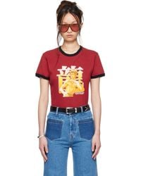 Lu'u Dan - Bruce Lee X Lựu Đạn Ringer T-Shirt - Lyst