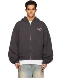 we11done - Se11Done Zip-Up Hoodie - Lyst