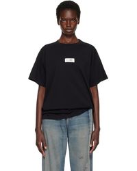 MM6 by Maison Margiela - Logo Patch T-Shirt - Lyst