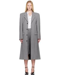 ALAINPAUL - Single Breasted Tailored Coat - Lyst