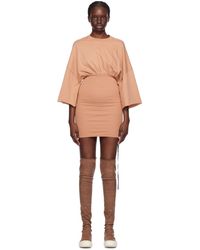 Rick Owens - Robe courte tommy rose - Lyst