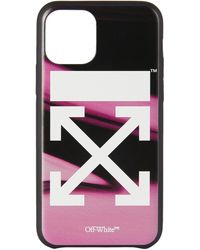 Off-White c/o Virgil Abloh Corals Print Iphone 11 Case in Black - Lyst