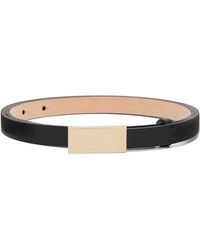 Victoria Beckham - Portofino Mirror Micro 15Mm Belt - Lyst