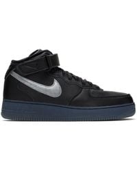Nike Black Air Force 1 High-top Sneakers
