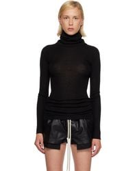 Rick Owens - Tower Ls Tube Turtleneck - Lyst