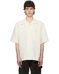 Wales Bonner - Off- Highlife Bowling Shirt - Lyst