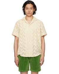 Oas - オフホワイト Atlas Cuba クロシェ シャツ - Lyst