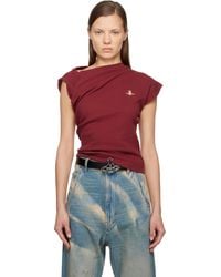 Vivienne Westwood - レッド Hebo トップス - Lyst