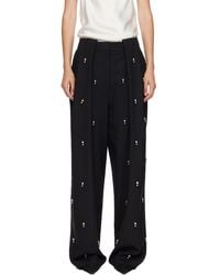 Stella McCartney - Sphere Embroidered Balloon Trousers - Lyst