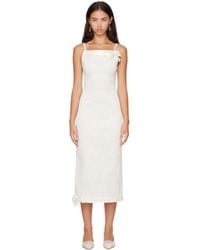Super Yaya - Audrey Midi Dress - Lyst