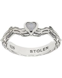 Stolen Girlfriends Club - Twisted Baby Heart Ring - Lyst