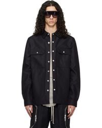 Rick Owens - Temple Outer Shirt - Lyst