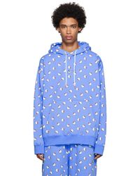 Nike Cotton Hello Kitty T-shirt Blue for Men | Lyst