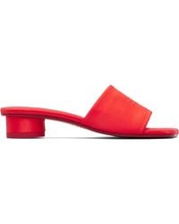 MM6 by Maison Margiela - Anatomic Numeric Heeled Sandals - Lyst