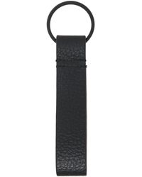 Common Projects - Porte-clés noir en cuir - Lyst