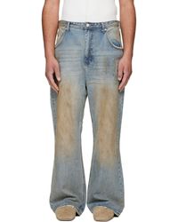 ANDERSSON BELL - Destroyed Wide-Leg Jeans - Lyst
