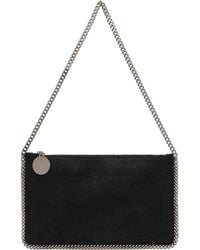Stella McCartney - ブラック Falabella ポシェット ショルダーバッグ - Lyst